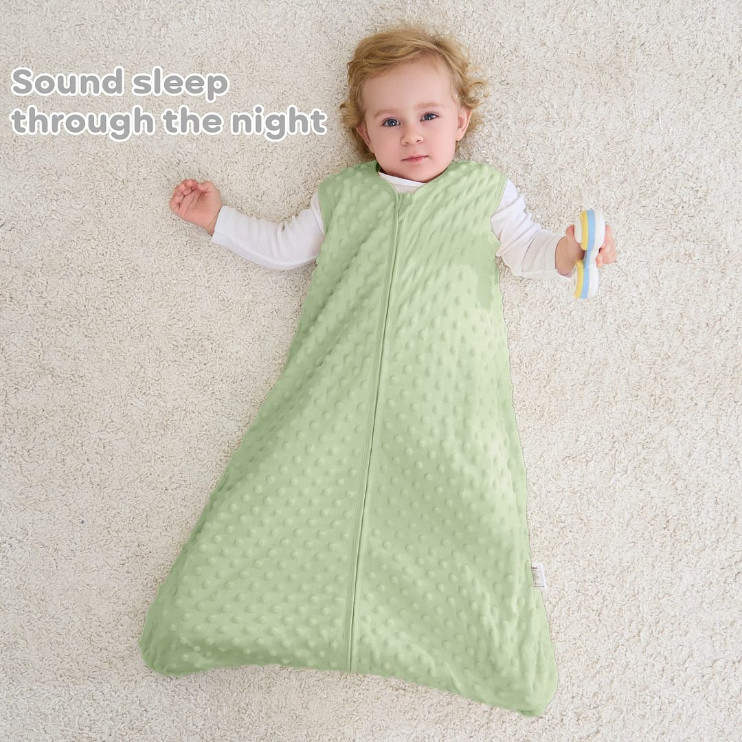 Plush Dots Infant Sleep Sack Warm 2-Pack Wearable Blanket for Babies 0 ...