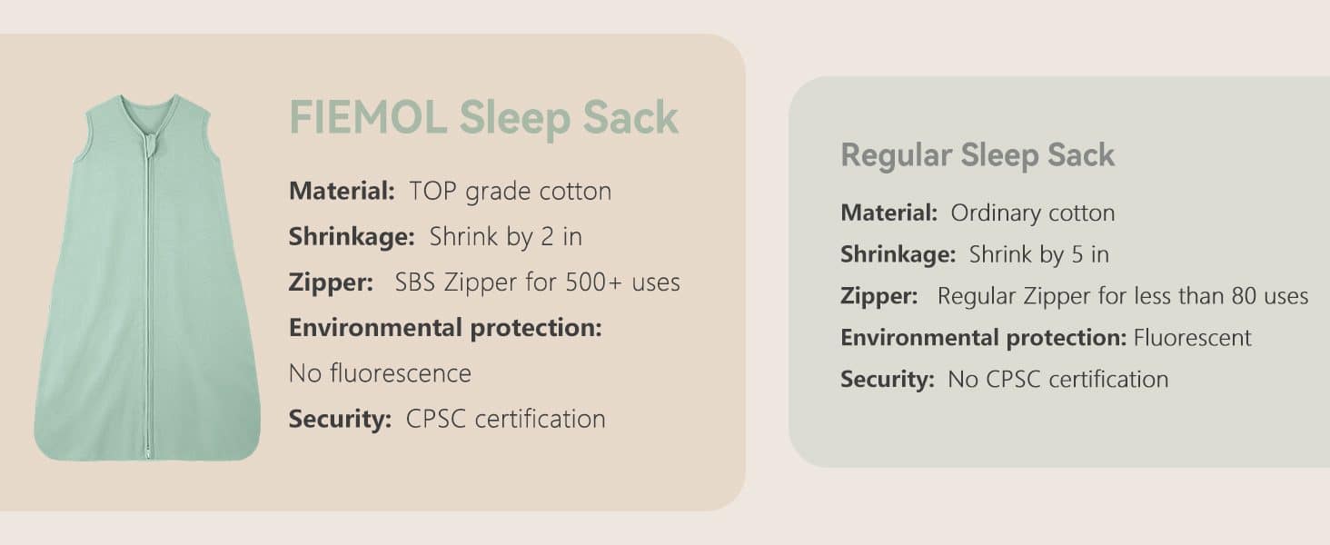 Baby Sleep Bag Light-colored 3 Piece Pack Sleeping Wearable Blankets Sleep Sack baby sleep bag light colored 3 piece pack sleeping wearable blankets 6 12 months sleep sack