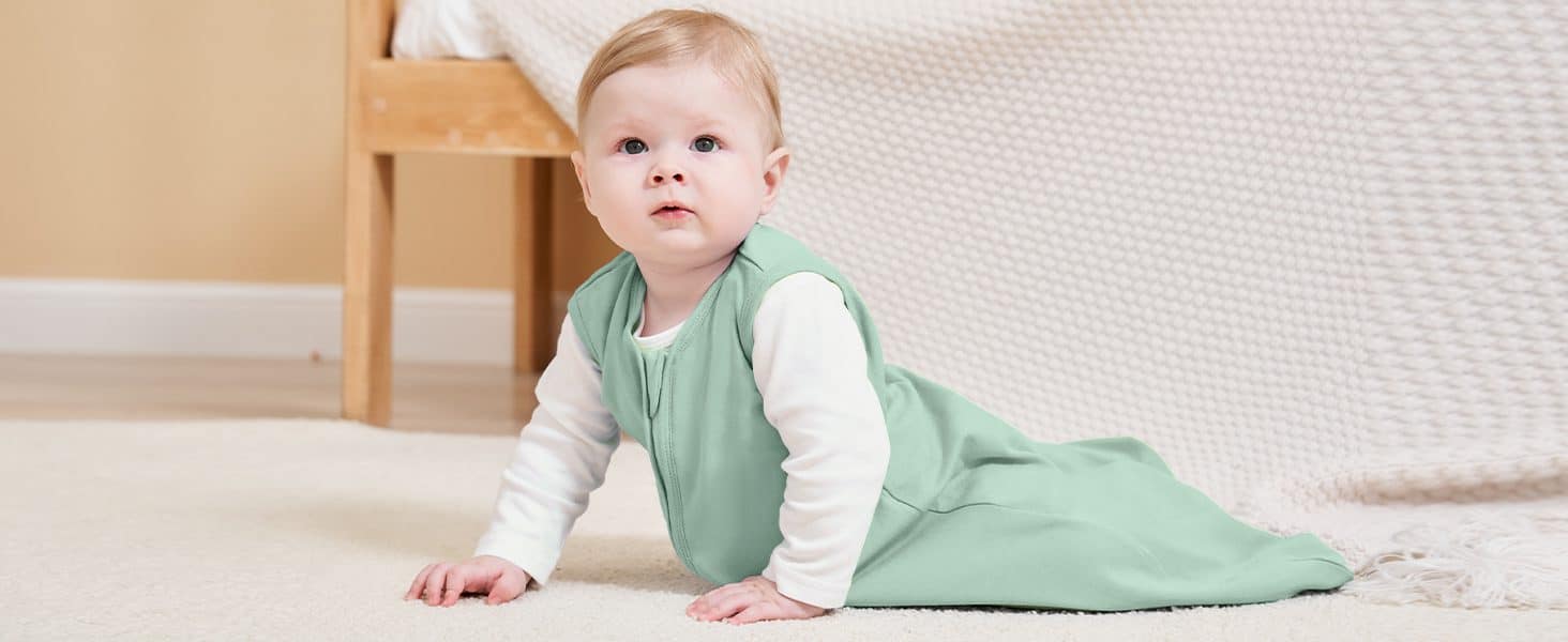 Baby Sleep Bag Light-colored 3 Piece Pack Sleeping Wearable Blankets Sleep Sack baby sleep bag light colored 3 piece pack sleeping wearable blankets 6 12 months sleep sack