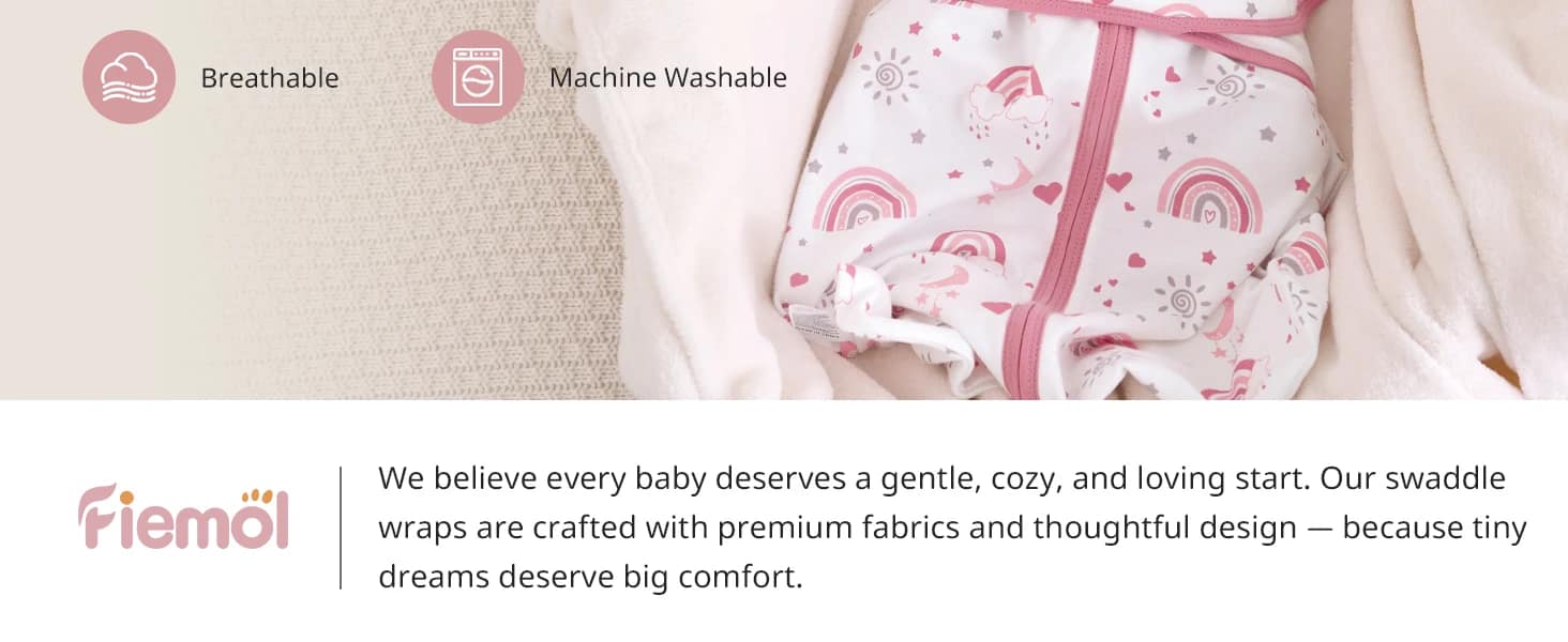 Baby Swaddle Sleep Sack 0-6 Months Swaddles for Newborns Girl Sleep Bags Swaddle Wearable Blanket Baby Swaddling Sleep Sack 9