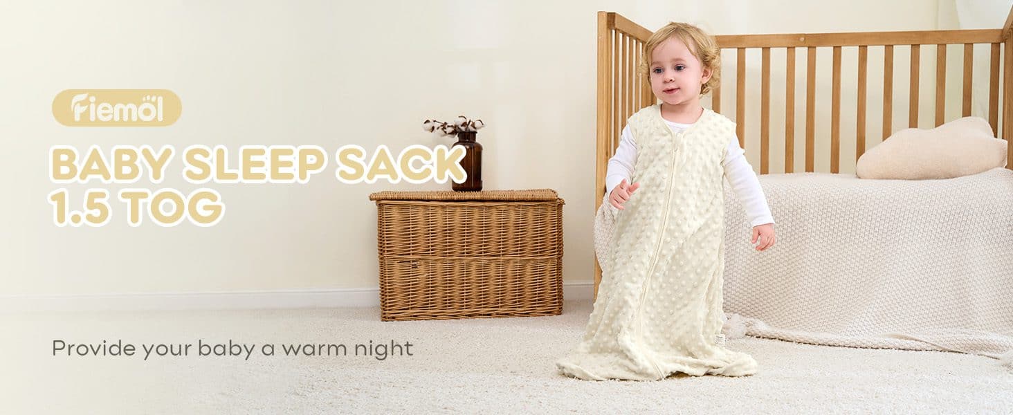 Secure Fleece Sleep Sack 2-Pack Warm Plush Dot Fleece Sacks for Peaceful Winter Nights 画板 1 12