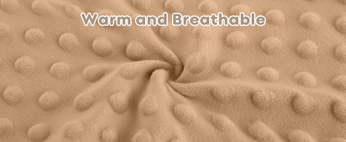 Nursery Sleep Sack Brown&Coffee Plush Dots Fleece Baby Sleeping Bag 2 Pack Wearable Blanket 画板 3 14