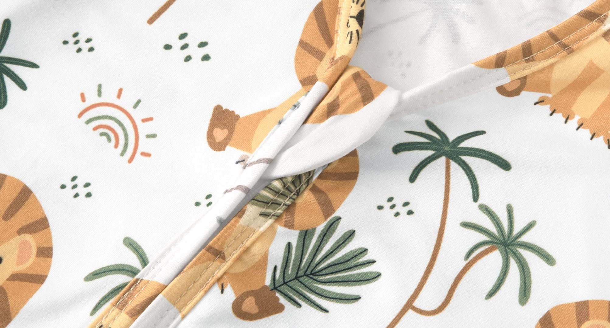 Green Lion Baby Sleep Sacks 0-24 Months Wearable Blanket Summer Baby Sleeping Bag 细节103