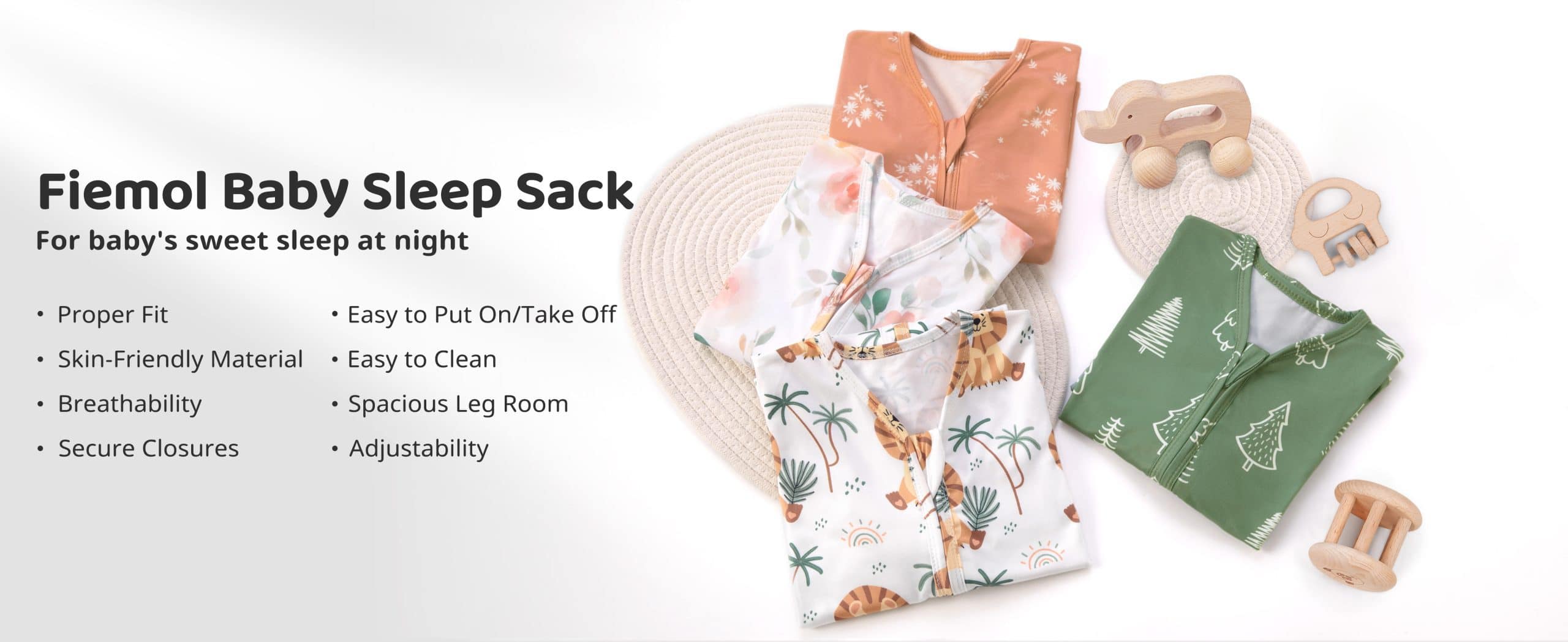 Green Lion Baby Sleep Sacks 0-24 Months Wearable Blanket Summer Baby Sleeping Bag 5 5 Scaled