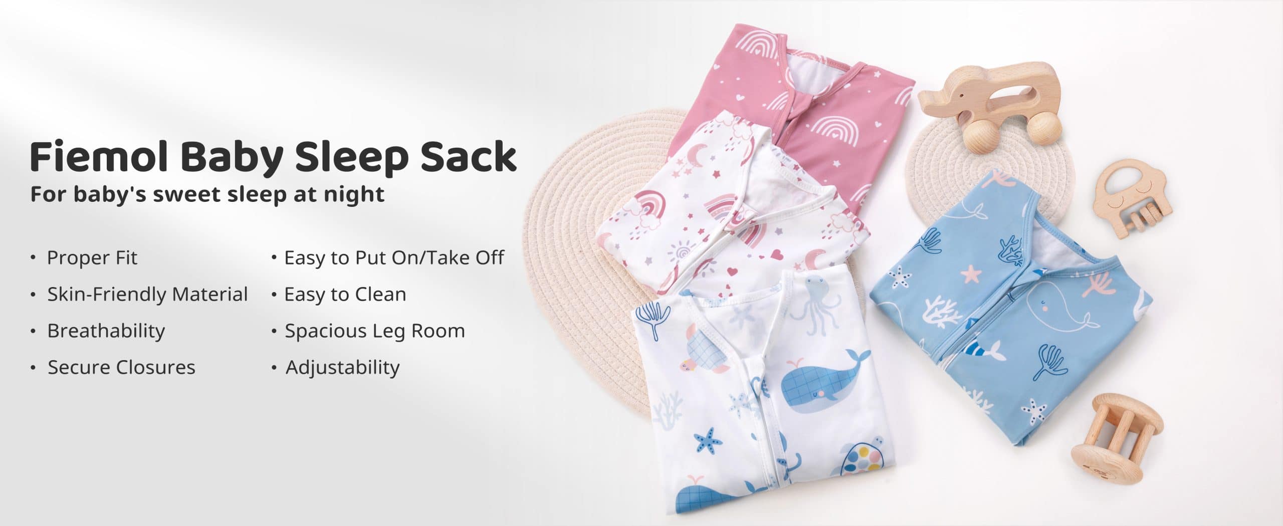 Soft Baby Sleeping Sack 0.5 TOG and Sleeveless Baby Sleep Bag Girl Sleep Sack 5 3 Scaled