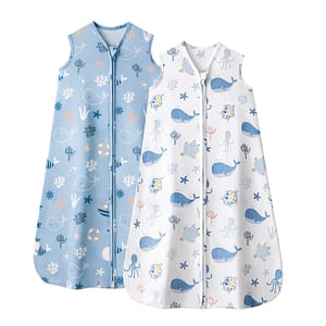 lightweight sleep sacks blue whale baby sleeping bags 2 pack wearable blanket