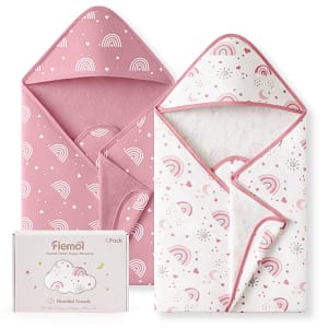 Hooded Baby Towels for Newborn100% Cotton Baby Bath Towels with Hood for Infant Toddler